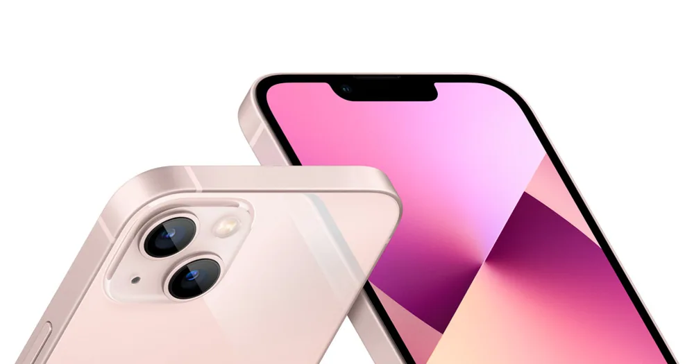 iPhone 13 side view