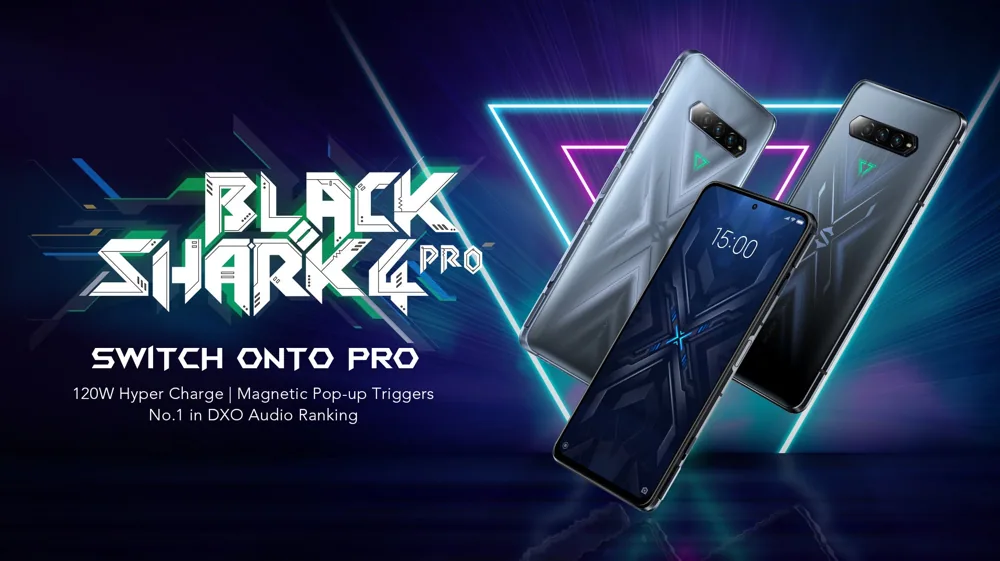 Black Shark 4 Pro side view