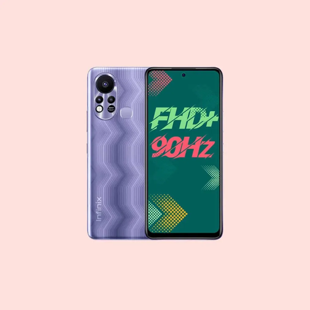 Infinix Hot 11S side view