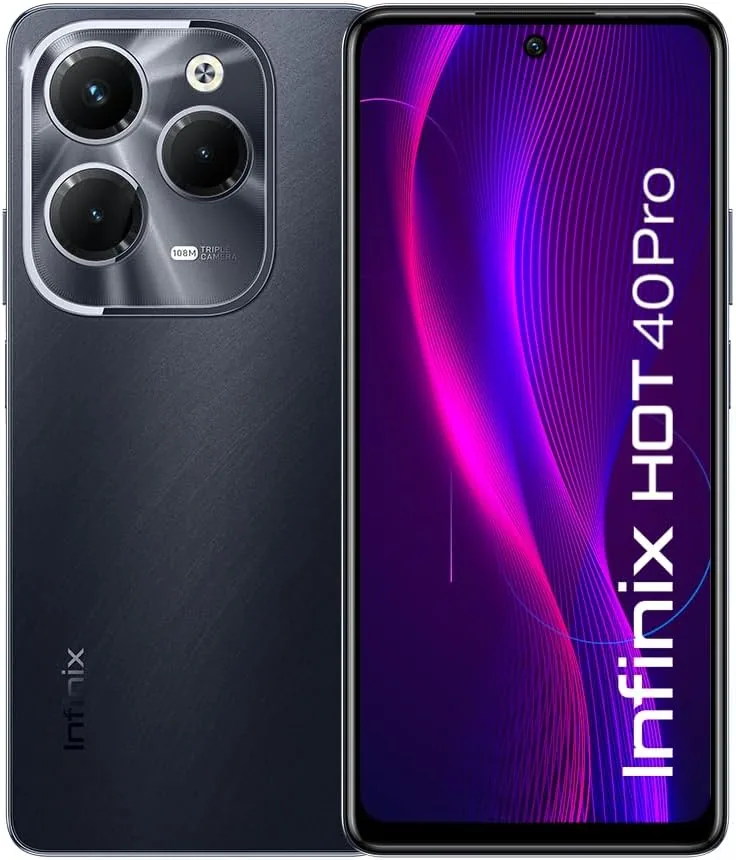 Infinix Hot 40 Pro side view