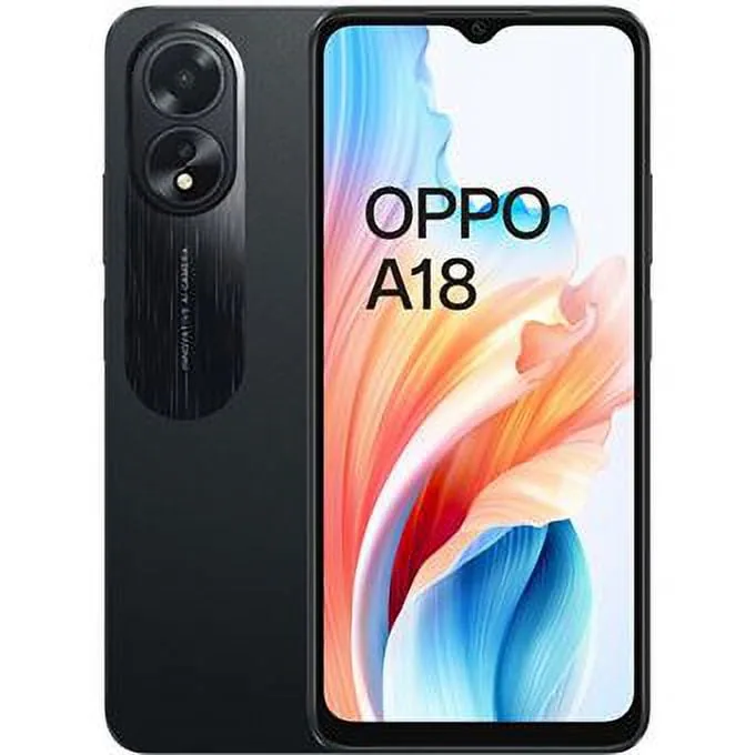 OPPO A18 back view