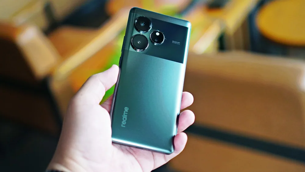 Realme GT 6 back view