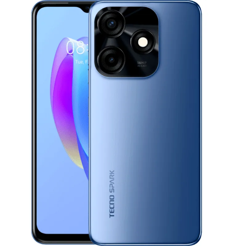 Tecno Spark 10C side view