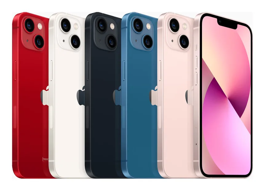 iPhone 13 mini side view