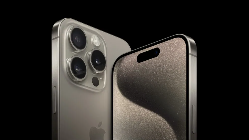 iPhone 15 Pro Max side view