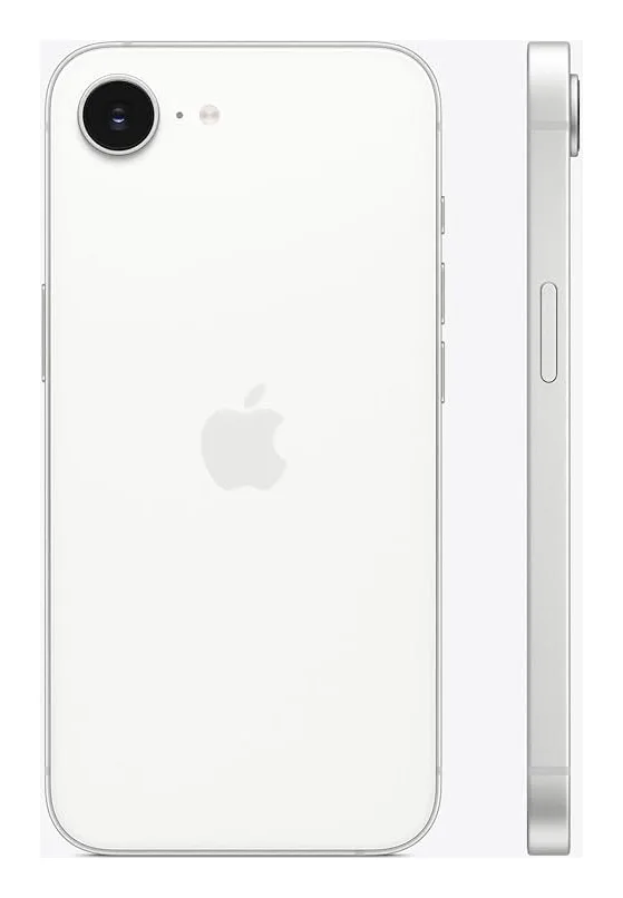 iPhone 16e back view