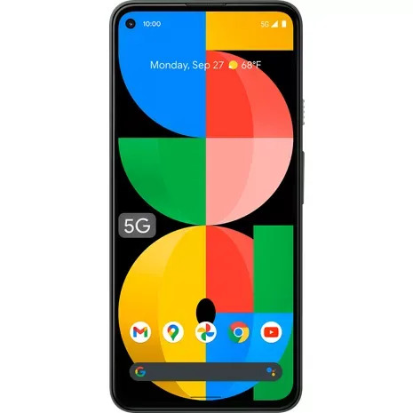 Google Pixel 5a 5G back view