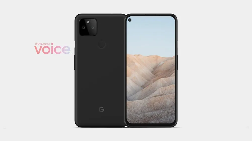 Google Pixel 5a 5G side view