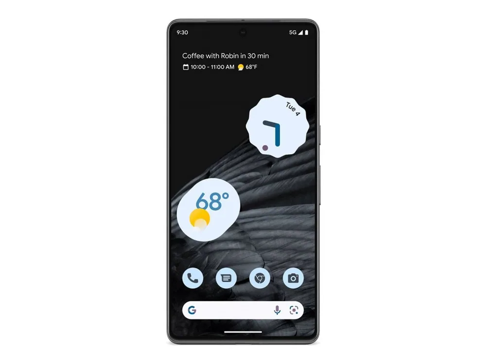 Google Pixel 7 Pro side view