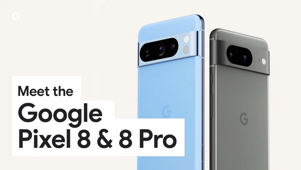 Google Pixel 8 Pro side view