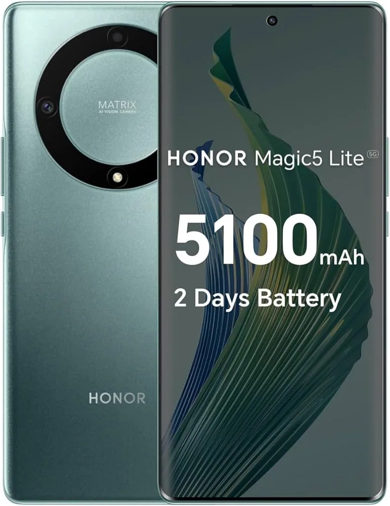 Honor Magic 5 Lite back view