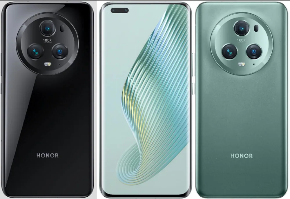 Honor Magic 5 Pro back view
