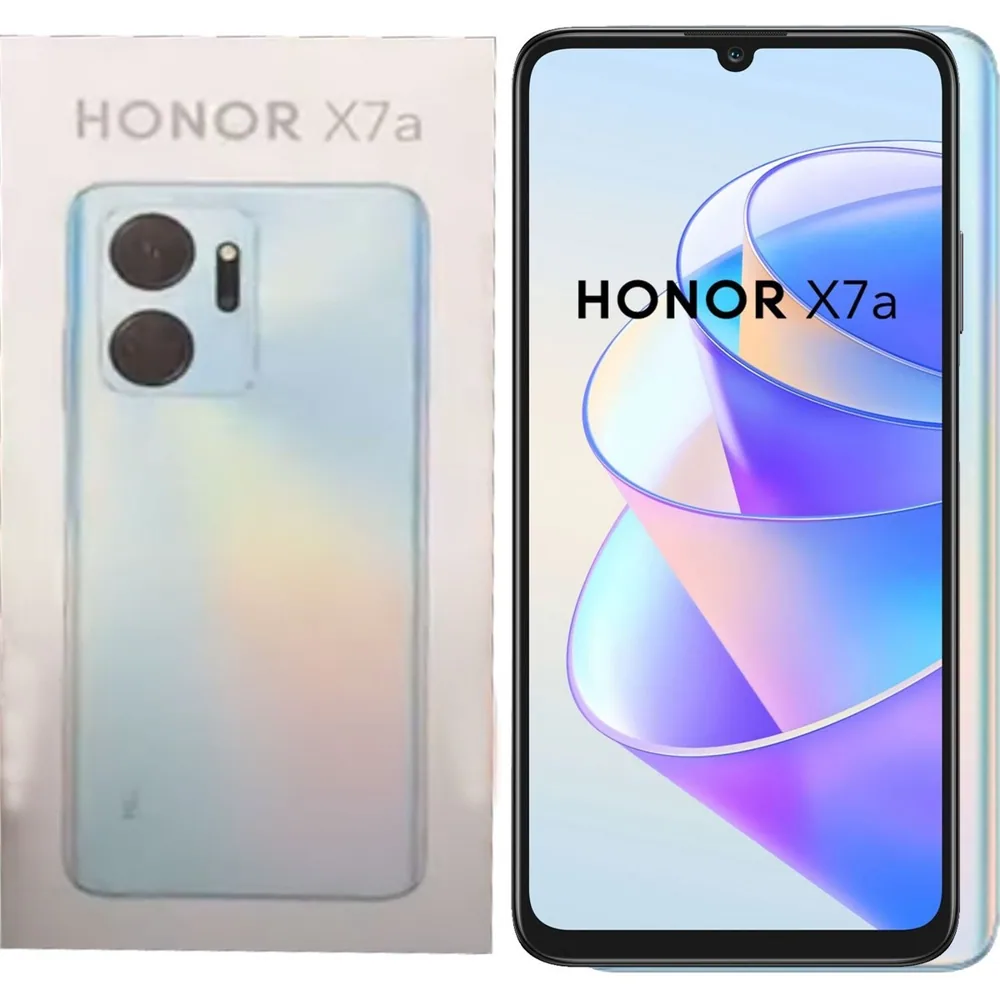 Honor X7a back view
