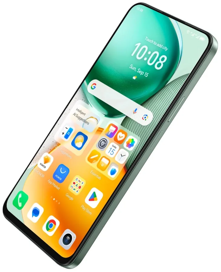 Honor X7c side view