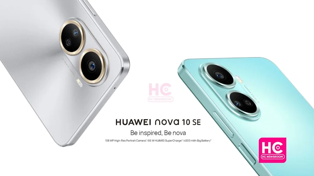 Huawei Nova 10 SE back view