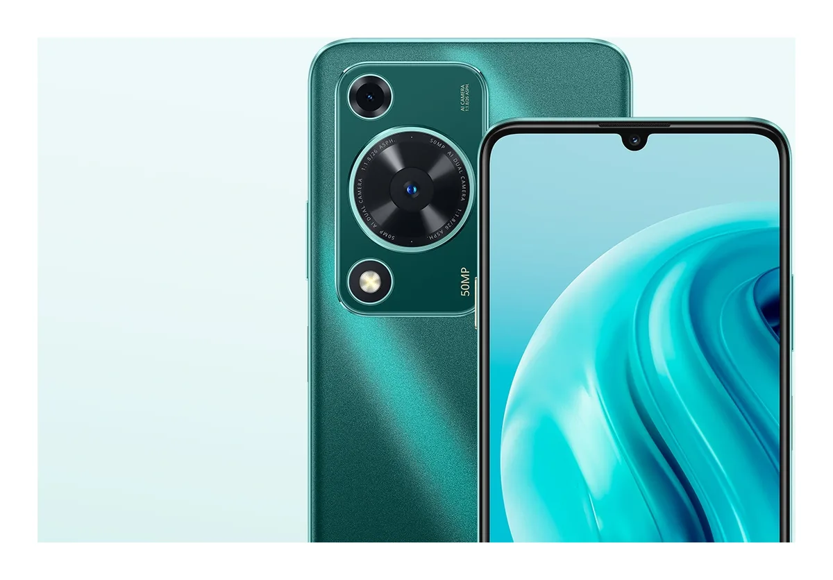 Huawei Nova Y72 back view