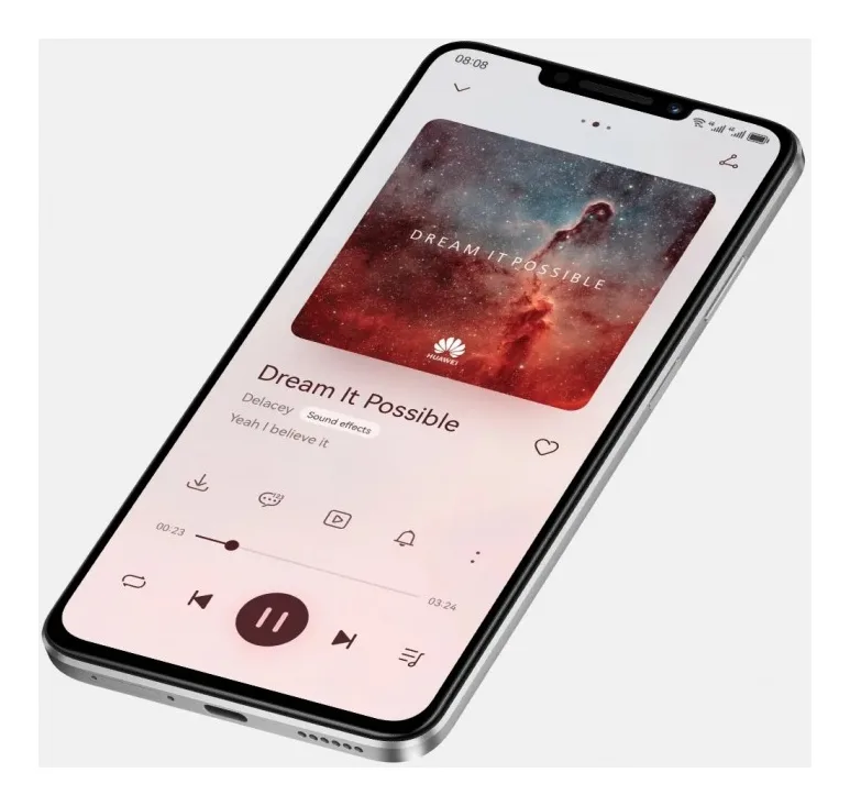 Huawei Nova Y91 side view