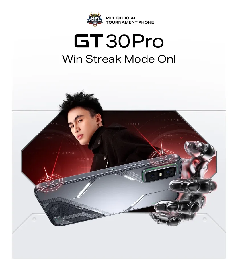 Infinix GT 30 Pro design view