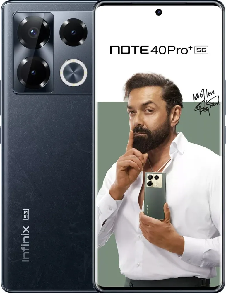 Infinix Note 40 Pro+ back view
