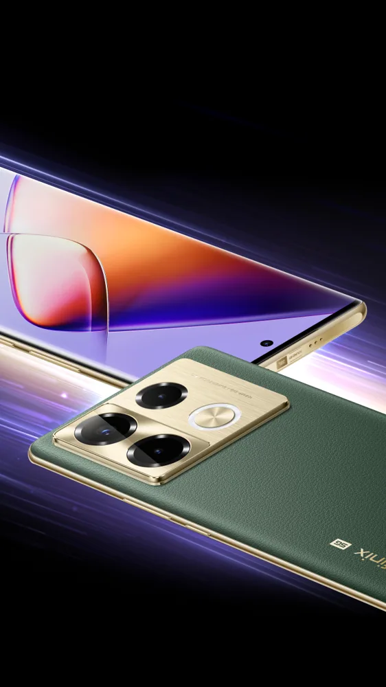 Infinix Note 40 Pro+ side view