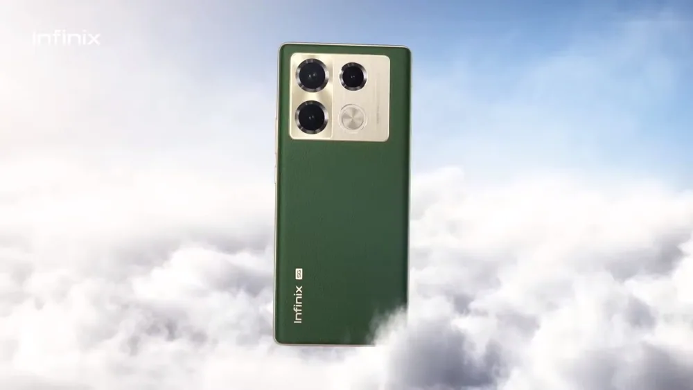 Infinix Note 40 side view