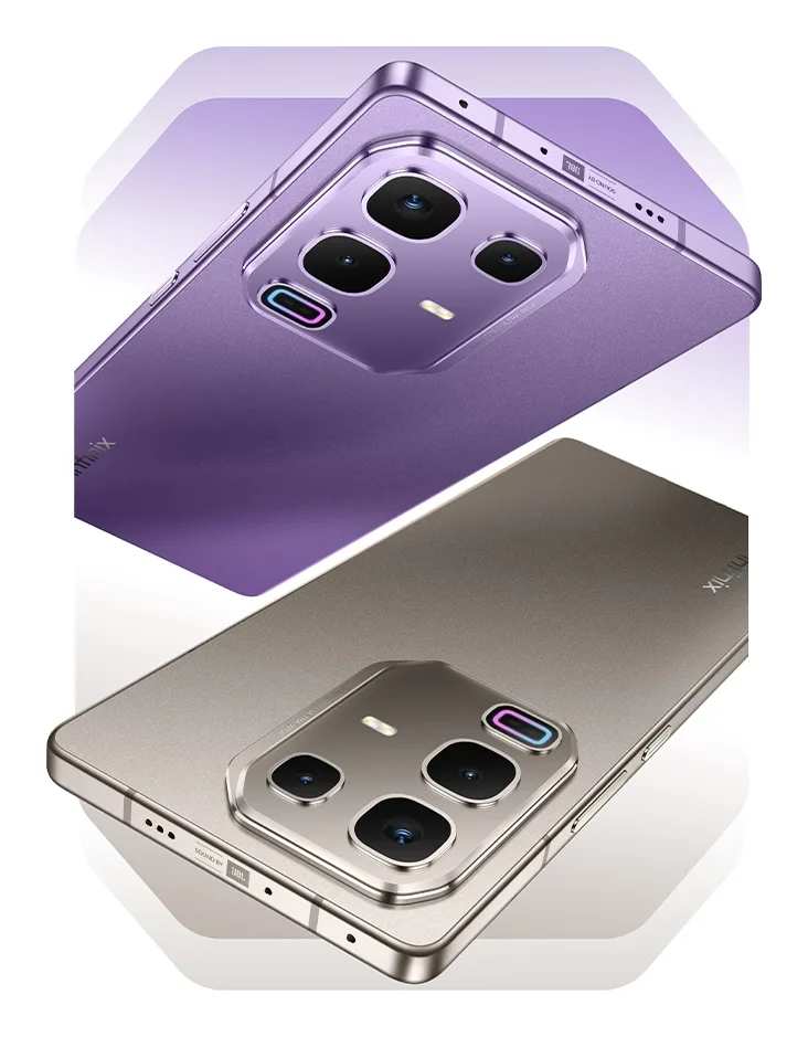 Infinix Note 50 Pro+ design view