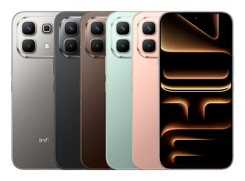 Infinix Note 60 side view