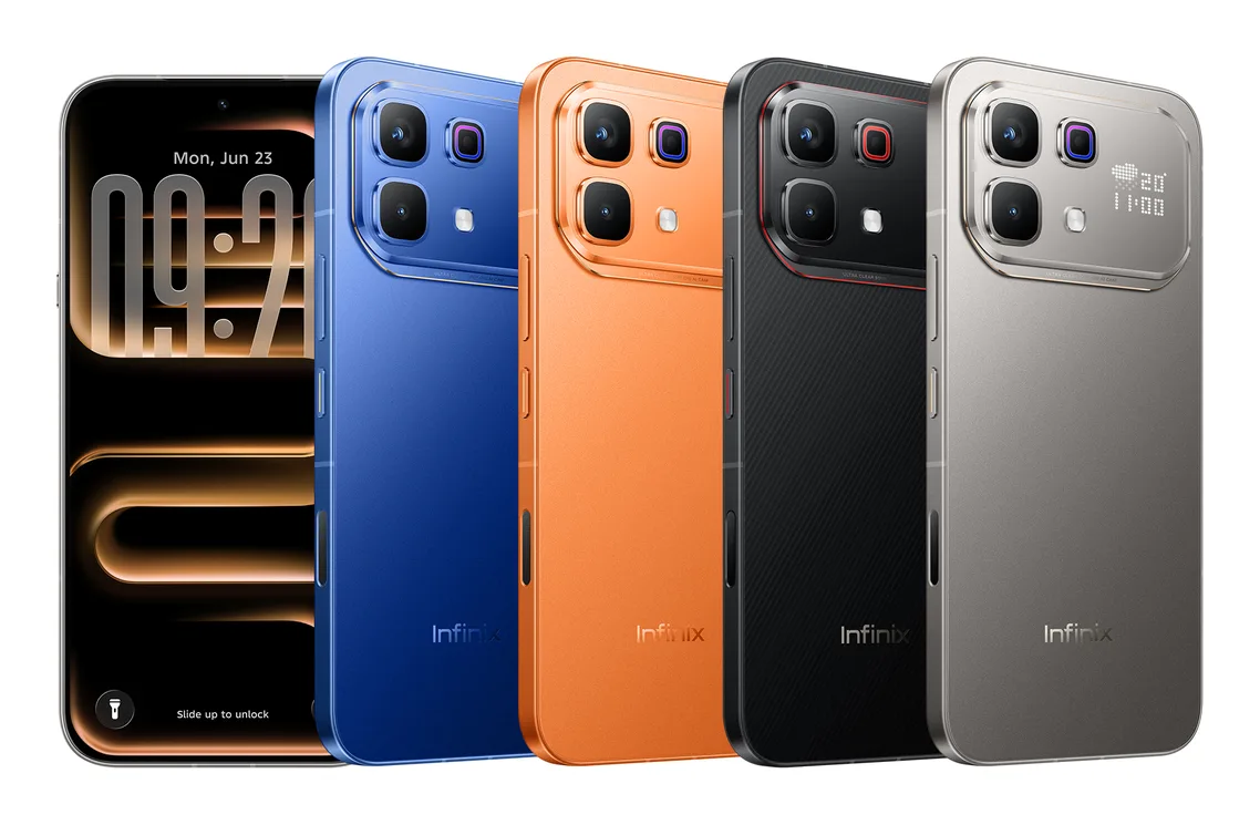 Infinix Note 60 design view