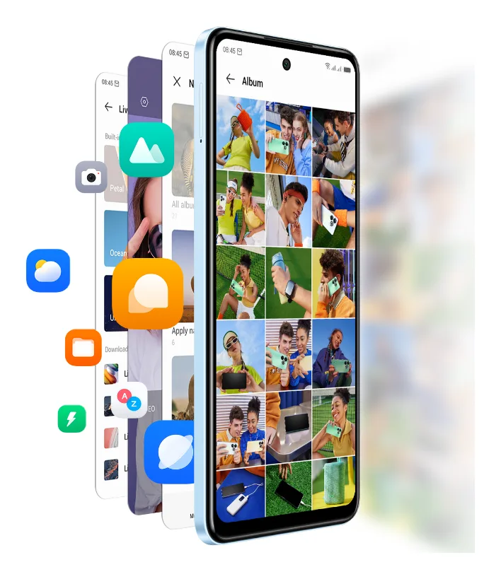 Infinix Smart 8 Pro side view