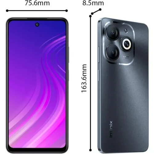 Infinix Smart 8 side view