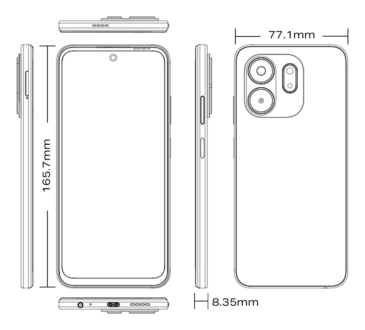 Infinix Smart 9 back view