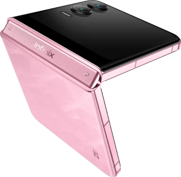Infinix Zero Flip side view