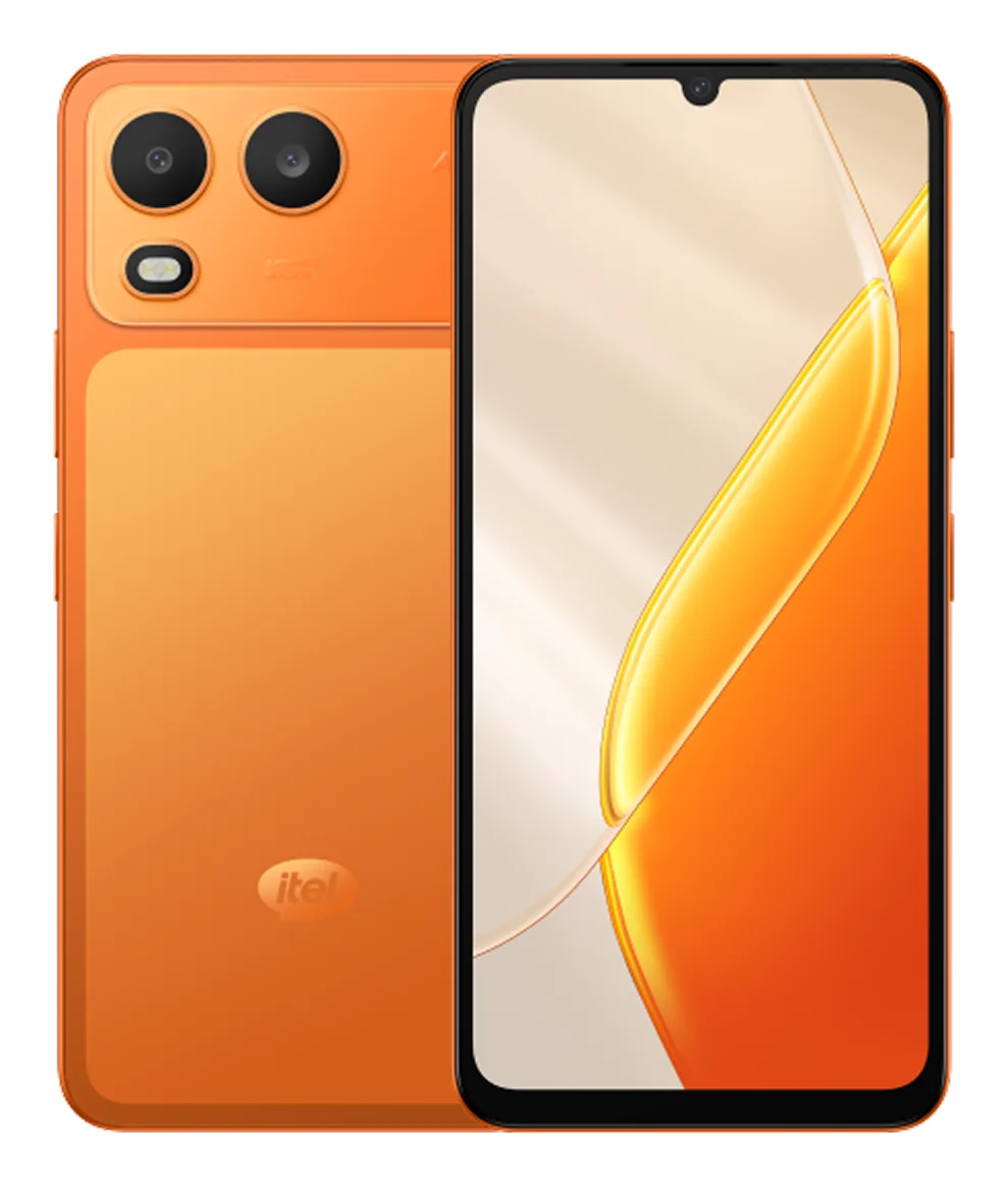 itel A200 Plus back view