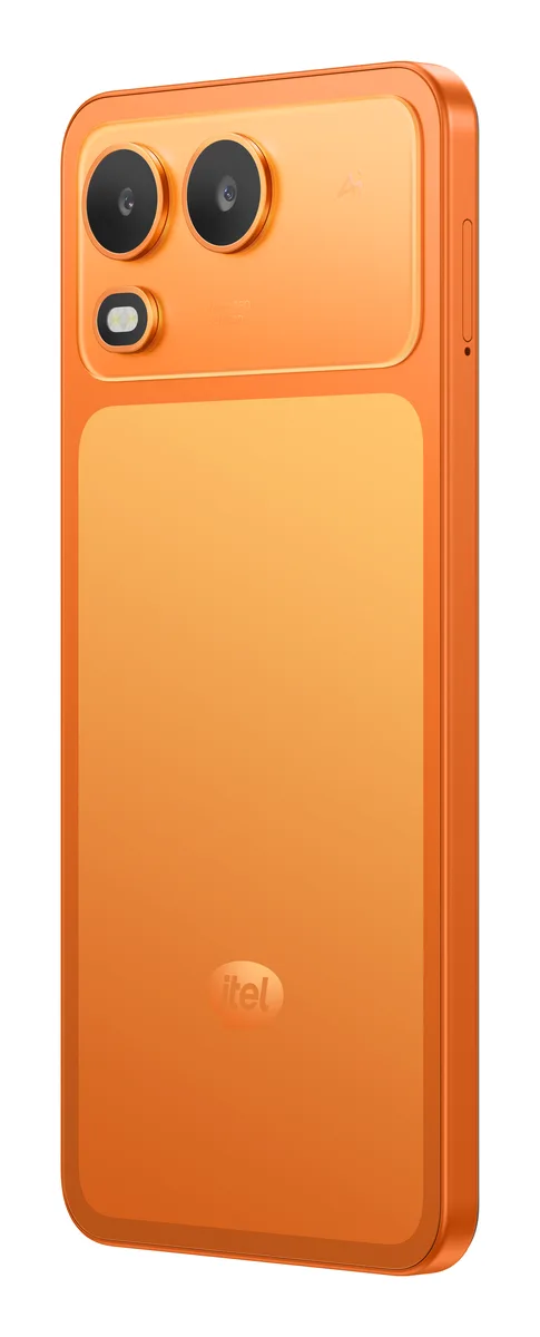 itel A200 Plus side view