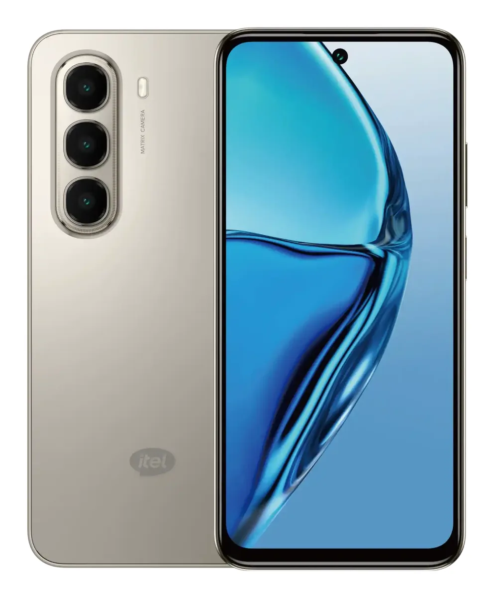 itel A90 back view