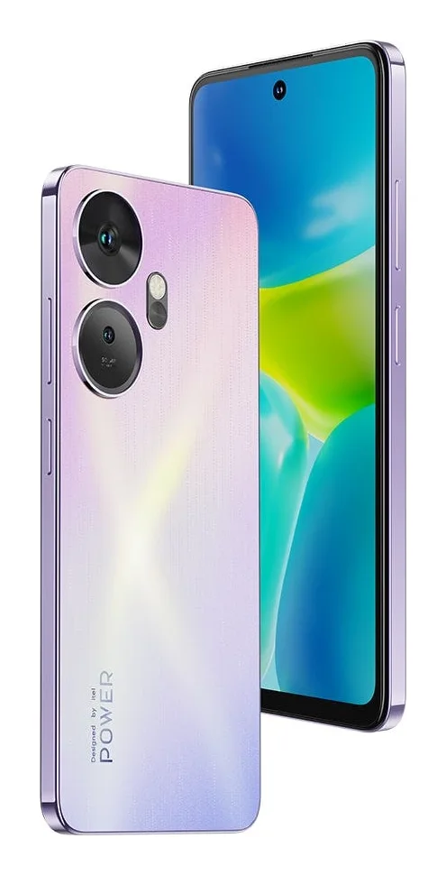 itel P55+ back view