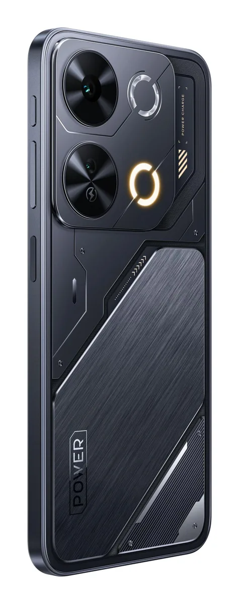 itel P65 back view