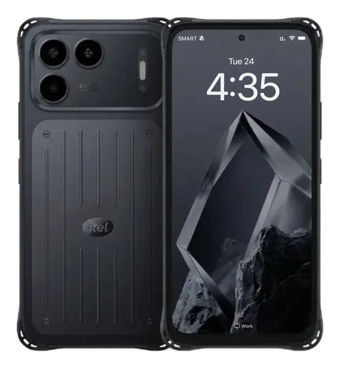 itel Power 80 back view