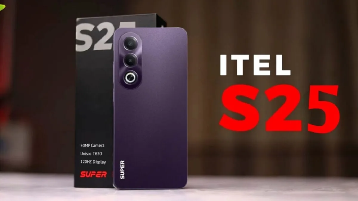 itel S25 design view