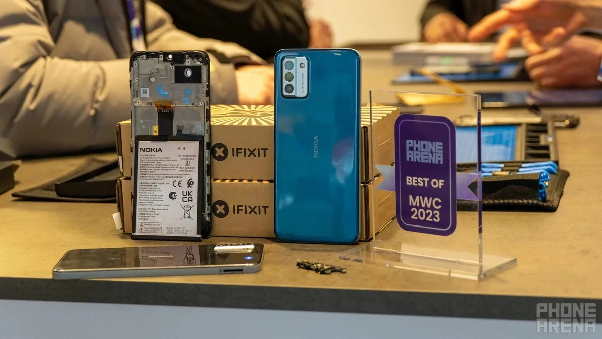 Nokia G42 5G side view