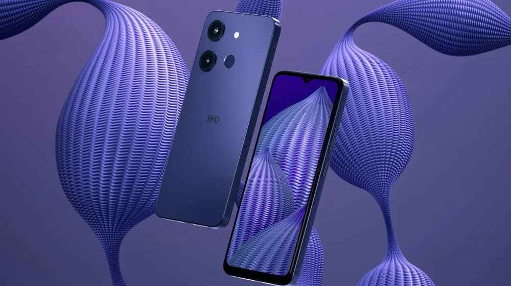 HMD Aura 2 back view