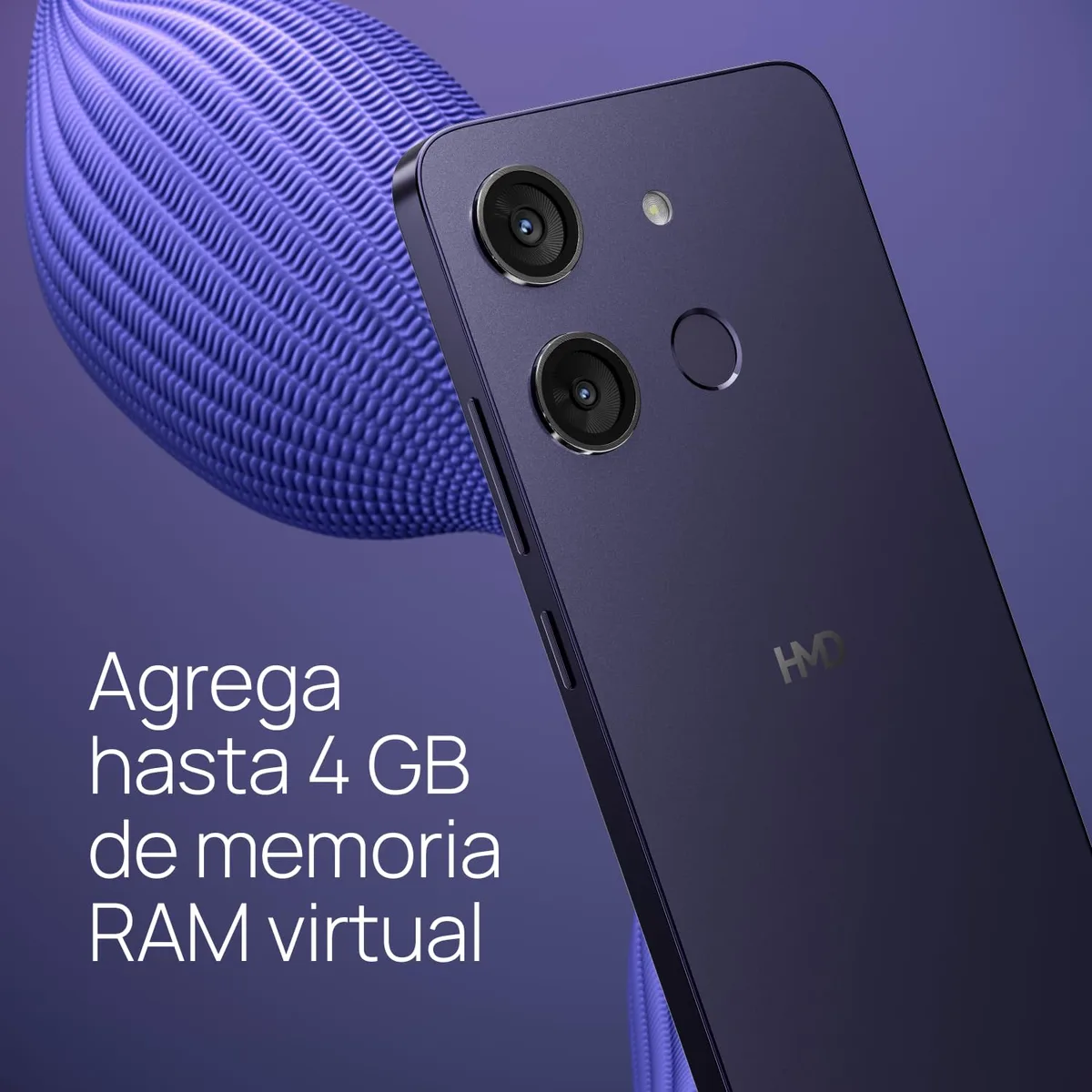 HMD Aura 2 side view