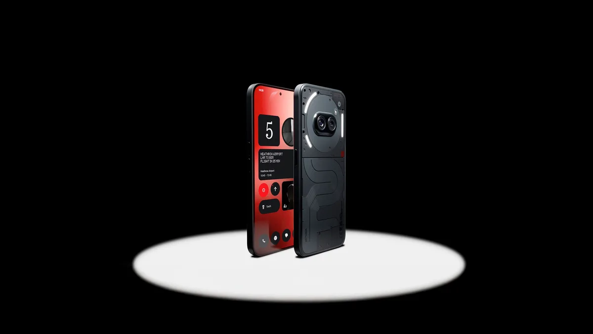 Nothing Phone (2a) design view