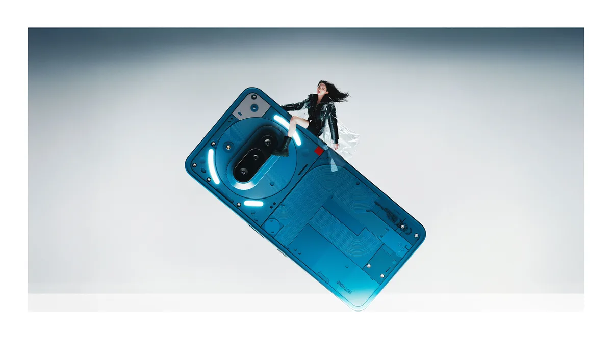 Nothing Phone (3a) back view
