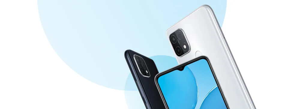 OPPO A15s side view