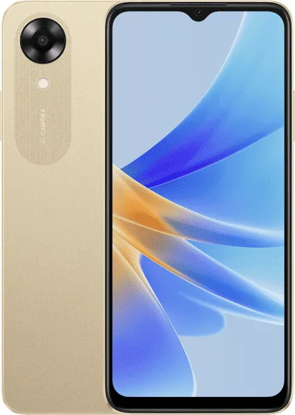 OPPO A17K back view