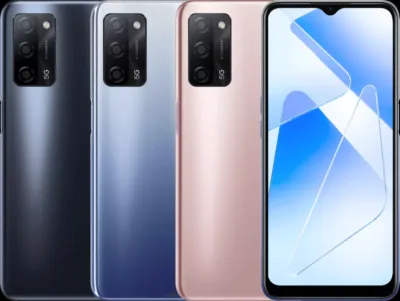 OPPO A55 back view