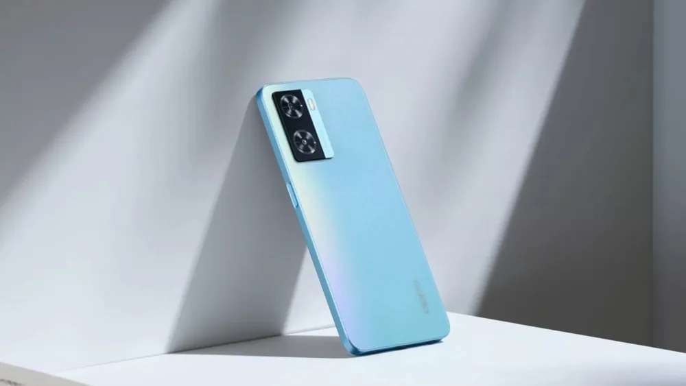 OPPO A57e back view