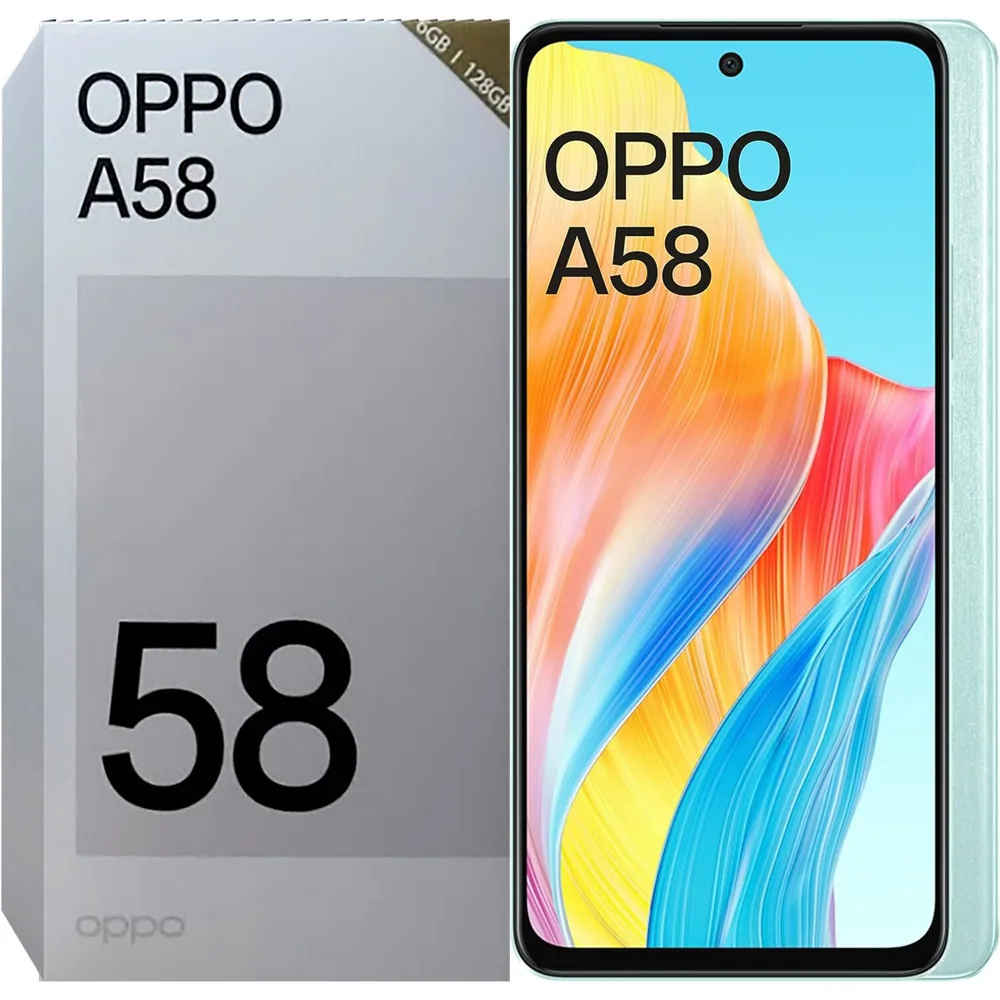 OPPO A58 back view