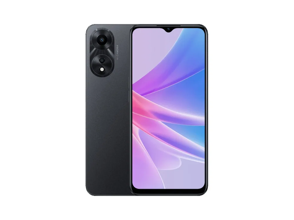 OPPO A58x back view